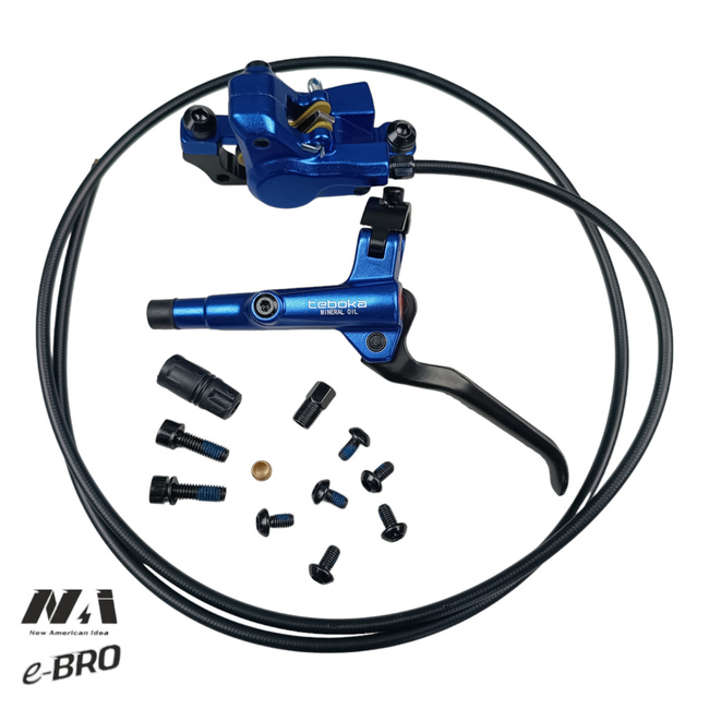 6. NAI  blue Rear Disc Brake Kit e-BRO