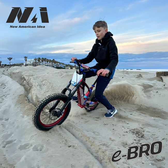 NAI e-BRO 18 electric motorcycle model 2025