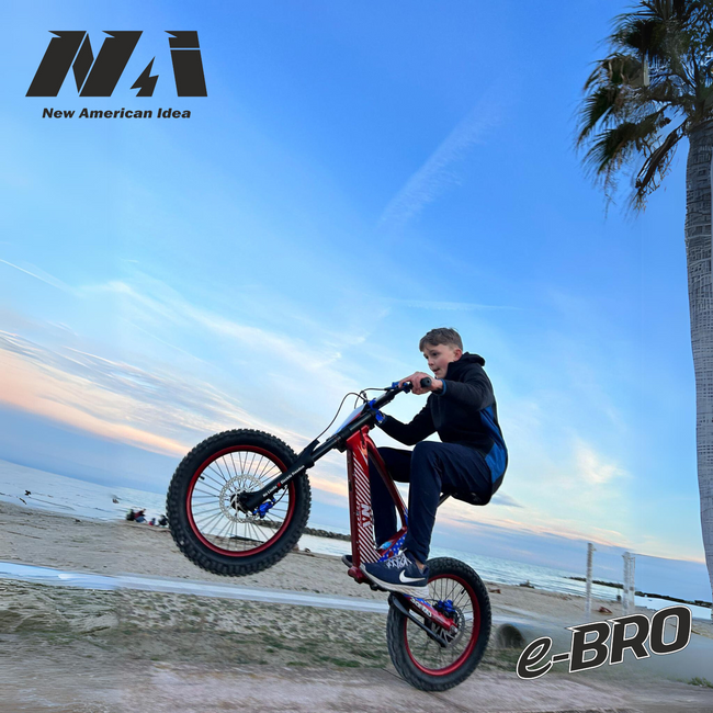 NAI e-BRO 18 electric motorcycle model 2025