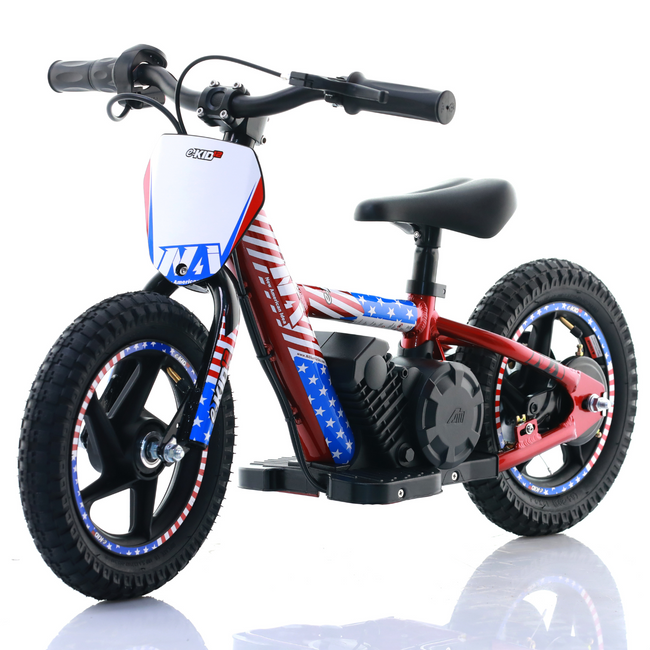 NAI e-KID 12 children's motorcycle, 12" wheels with side wheels