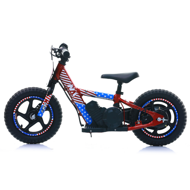 NAI e-KID 12 children's motorcycle, 12" wheels with side wheels