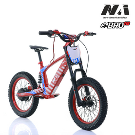 NAI e-BRO 18 electric motorcycle for kids model 2025