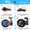 NAI e-KID 12 motocykl elektryczny balansowy dla dzieci, koła 12"